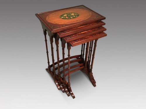 Antique Nest of Four Tables