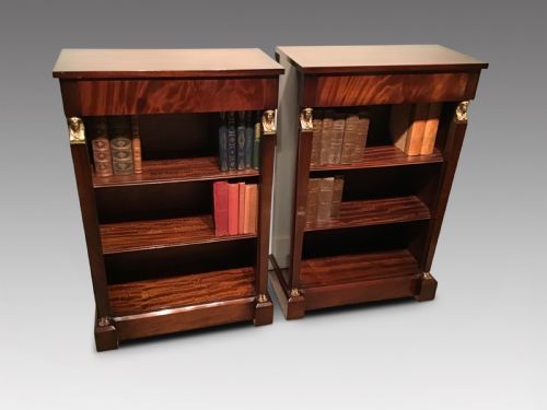 Pair of Mahogany Bookcases