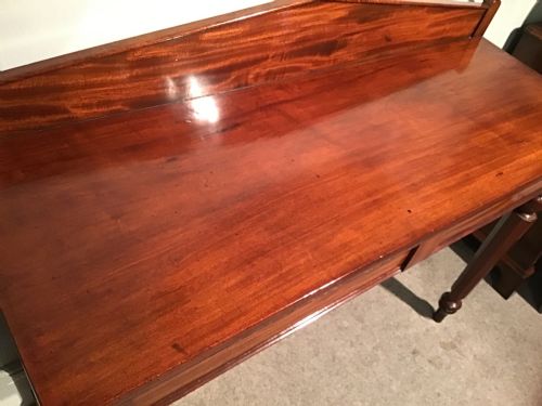 ANTIQUE MAHOGANY SERVING TABLE - ADDITIONAL PHOTO 2