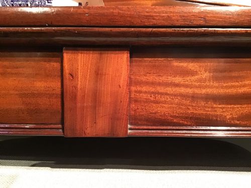 ANTIQUE MAHOGANY SERVING TABLE - ADDITIONAL PHOTO 9