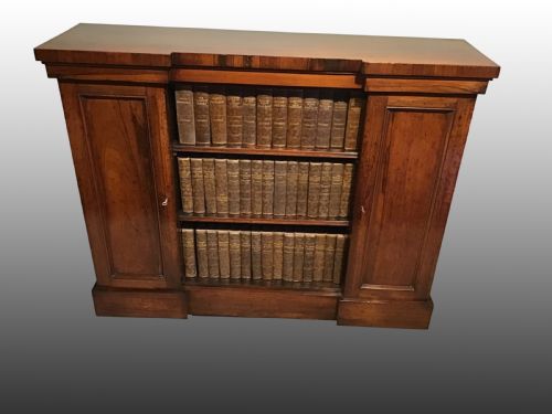 Antique Rosewood Bookcase