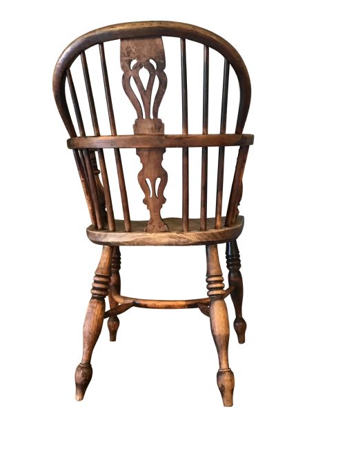 ANTIQUE WINDSOR CHAIR - ADDITIONAL PHOTO 1