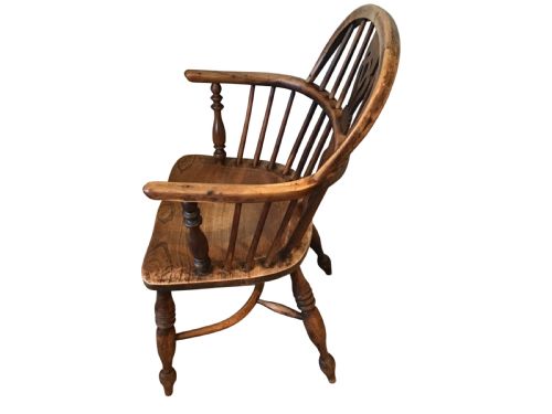 ANTIQUE WINDSOR CHAIR - ADDITIONAL PHOTO 2