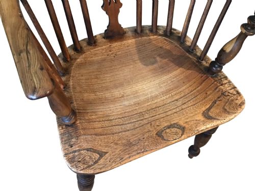 ANTIQUE WINDSOR CHAIR - ADDITIONAL PHOTO 3