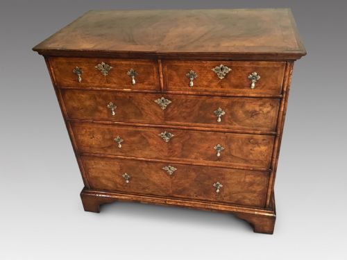 Antique Walnut Chest of Drawers
