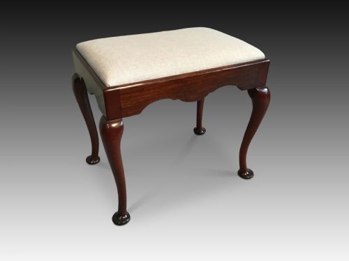 Antique Mahogany Stool