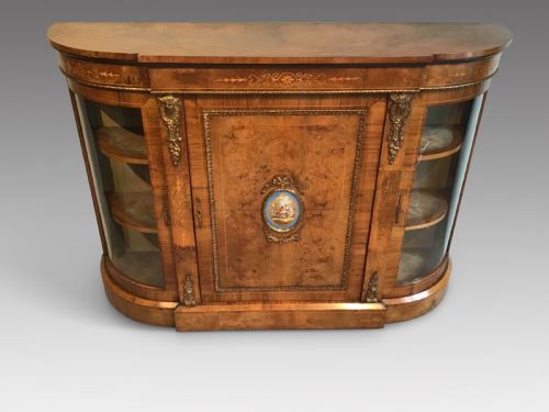 Victorian Walnut Credenza