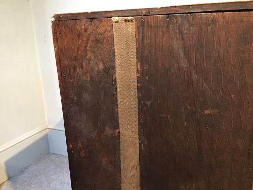 ANTIQUE MAHOGANY KNEEHOLE DESK - ADDITIONAL PHOTO 11