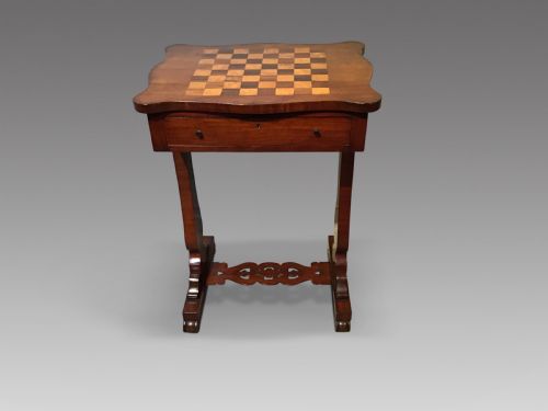 An Antique Chess Table