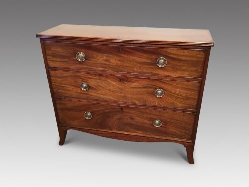 Antique Mahogany Hall Chest