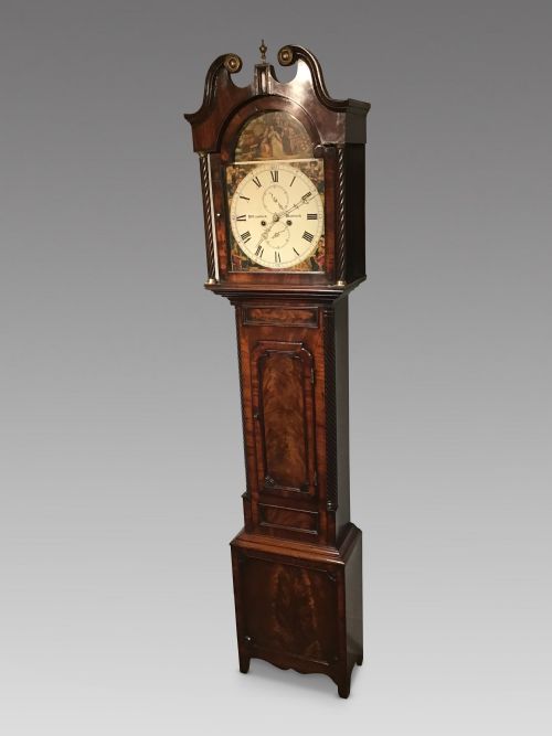 Antique Mahogany Longcase Clock