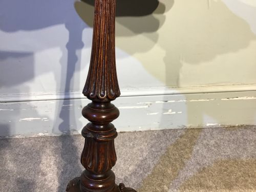 ANTIQUE OAK WINE TABLE - ADDITIONAL PHOTO 2