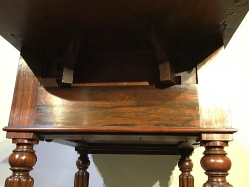 ANTIQUE PEMBROKE WORK TABLE - ADDITIONAL PHOTO 8
