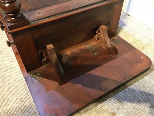 ANTIQUE PEMBROKE WORK TABLE - ADDITIONAL PHOTO 12