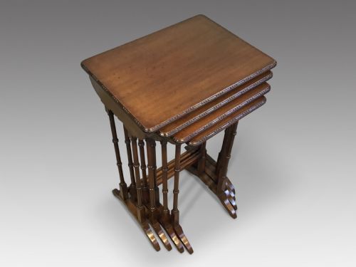 Edwardian Nest of Four Tables