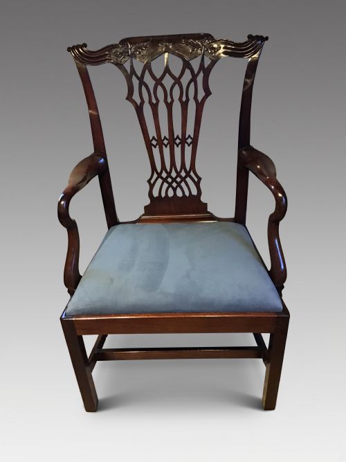 Antique Georgian Elbow Chair