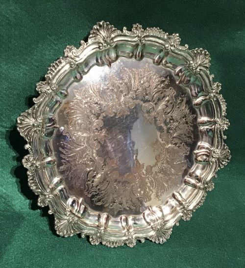 Silver Plated Salver