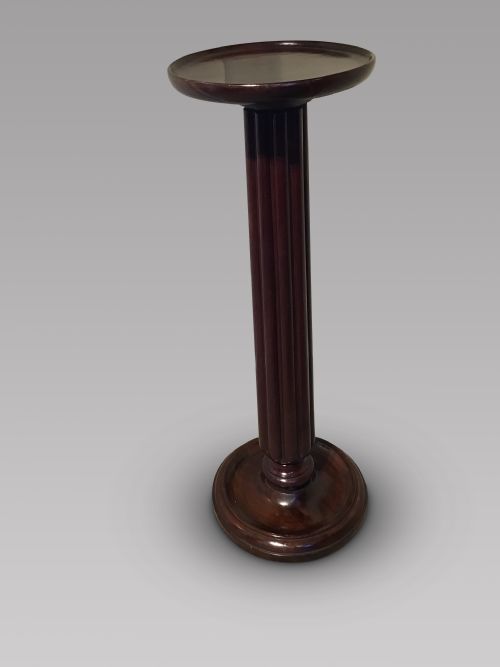 Antique Mahogany Torchere