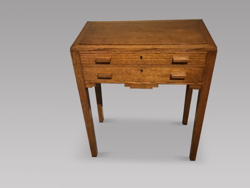 Art Deco Oak Sidetable