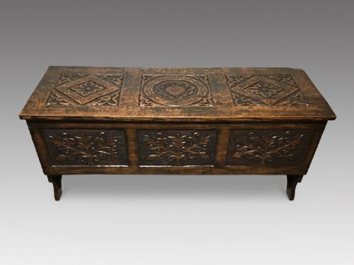 Antique Oak Coffer
