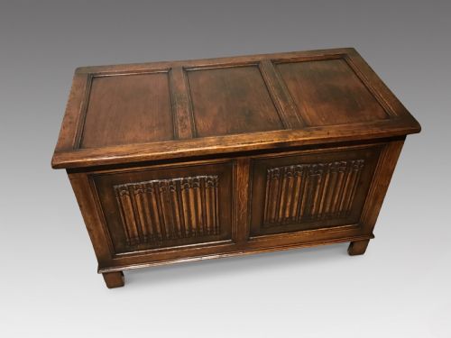 Antique Oak and Pine Coffer