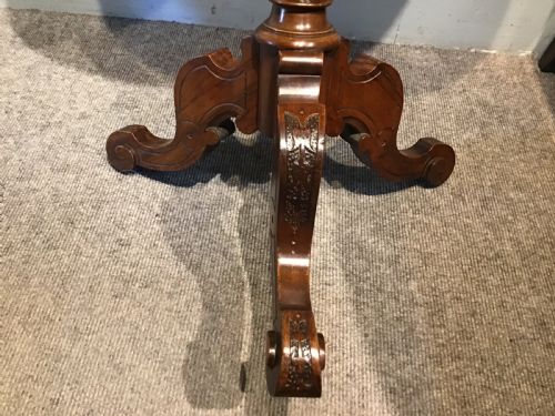 ANTIQUE TRIPOD TABLE - ADDITIONAL PHOTO 3