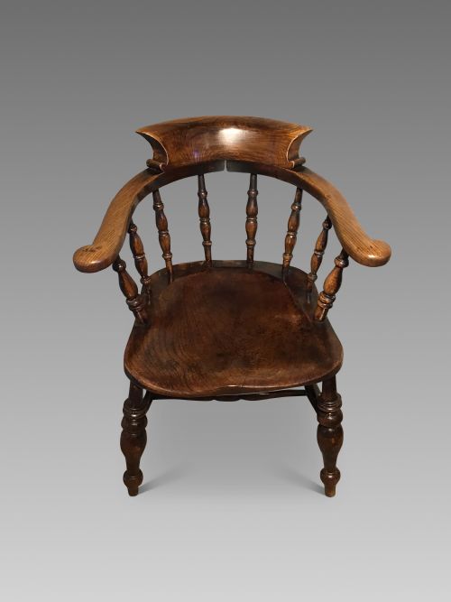 Victorian Smokers Bow Chair