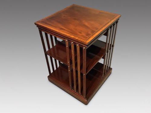 Antique Revolving Bookcase