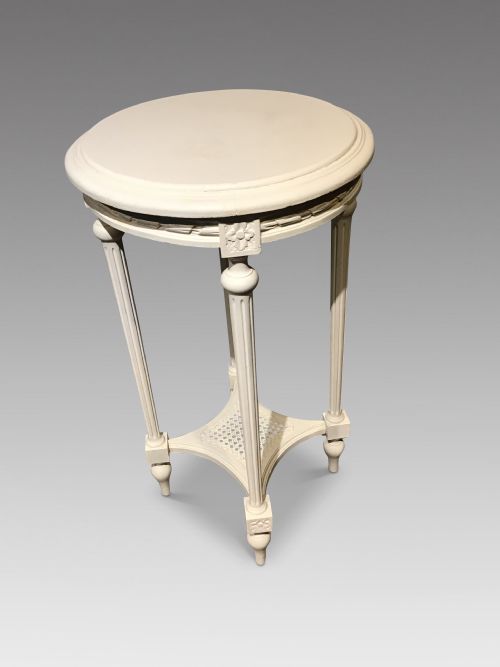 ANTIQUE PAINTED TABLE - ADDITIONAL PHOTO 1
