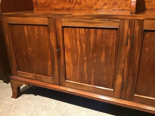 ANTIQUE MAHOGANY SIDE CABINET - ADDITIONAL PHOTO 6