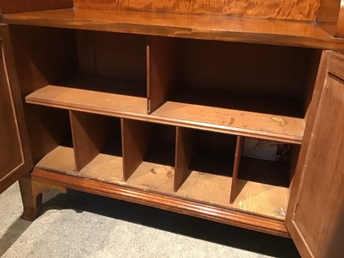 ANTIQUE MAHOGANY SIDE CABINET - ADDITIONAL PHOTO 7