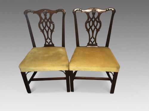 Pair of Antique Sidechairs