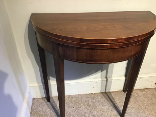 ANTIQUE CARD TABLE - ADDITIONAL PHOTO 3