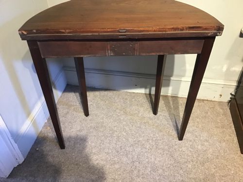 ANTIQUE CARD TABLE - ADDITIONAL PHOTO 8