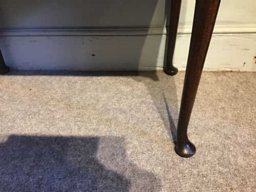 ANTIQUE OAK SIDETABLE - ADDITIONAL PHOTO 3
