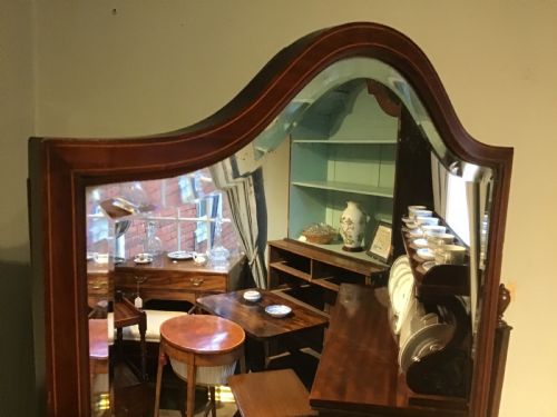 ANTIQUE CHEVAL MIRROR - ADDITIONAL PHOTO 1