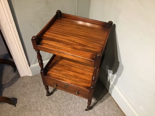 ANTIQUE END TABLE - ADDITIONAL PHOTO 1