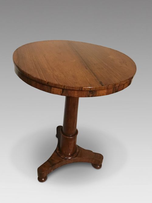 Antique Rosewood Occasional Table