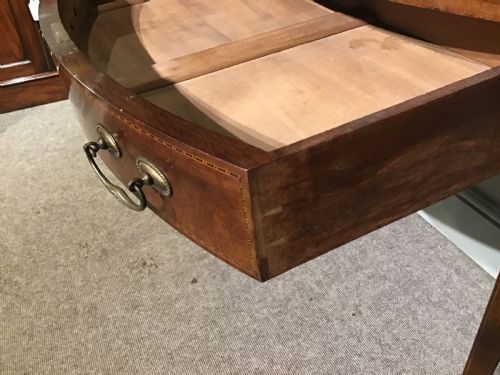 ANTIQUE OVAL WRITING TABLE - ADDITIONAL PHOTO 8