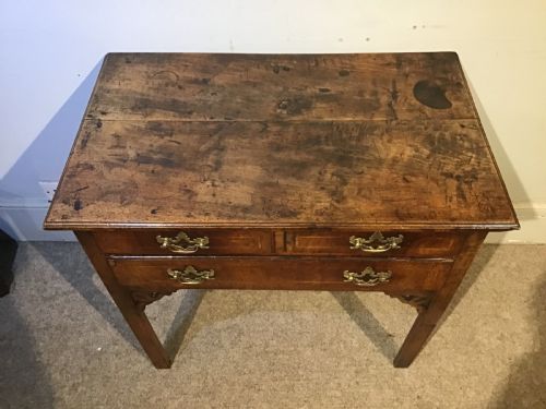 ANTIQUE WALNUT LOWBOY - ADDITIONAL PHOTO 1