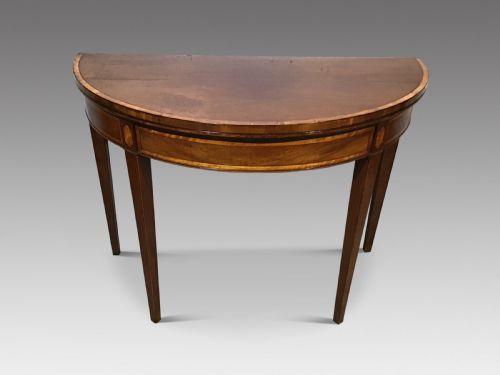 A Geo III Mahogany Card Table