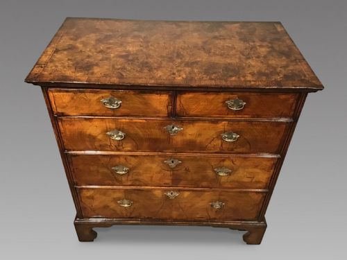 Antique Walnut Chest of Drawers