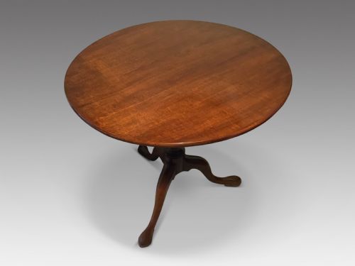 ANTIQUE TRIPOD TABLE - ADDITIONAL PHOTO 1