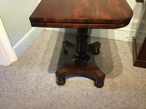 ANTIQUE CARD TABLE - ADDITIONAL PHOTO 9