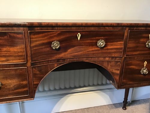 ANTIQUE MAHOGANY HALL TABLE - ADDITIONAL PHOTO 6