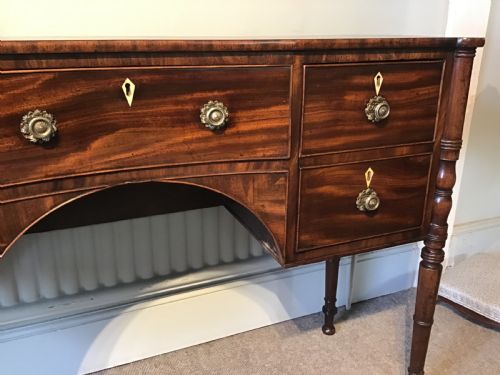 ANTIQUE MAHOGANY HALL TABLE - ADDITIONAL PHOTO 7