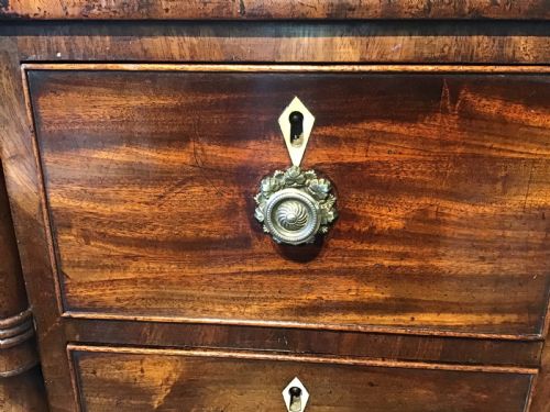 ANTIQUE MAHOGANY HALL TABLE - ADDITIONAL PHOTO 8