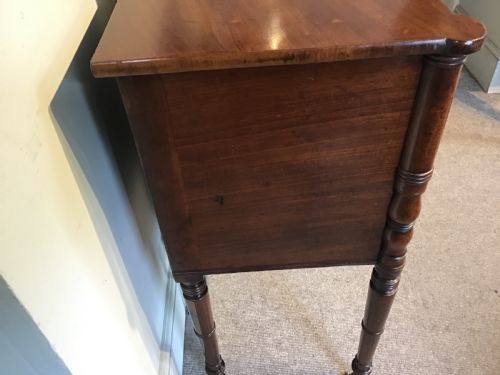 ANTIQUE MAHOGANY HALL TABLE - ADDITIONAL PHOTO 10