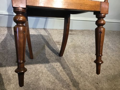 SET OF EIGHT ANTIQUE DINING CHAIRS - ADDITIONAL PHOTO 6