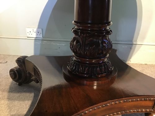 ANTIQUE GONALO ALVES CENTER TABLE - ADDITIONAL PHOTO 3